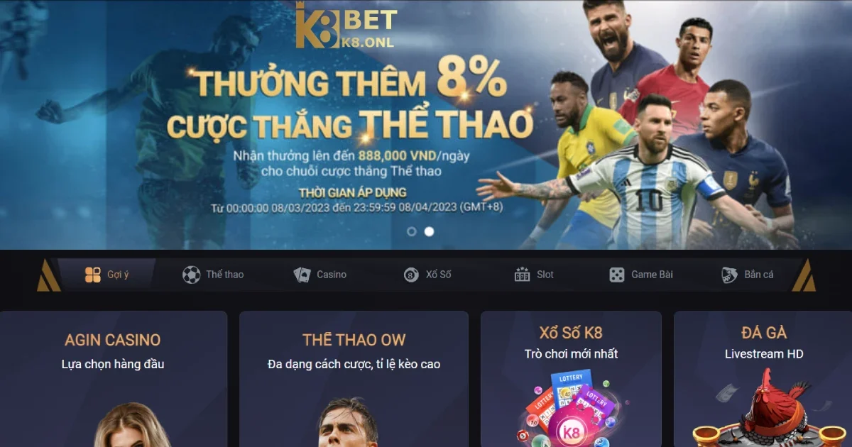 Khuyến Mãi Tại K8